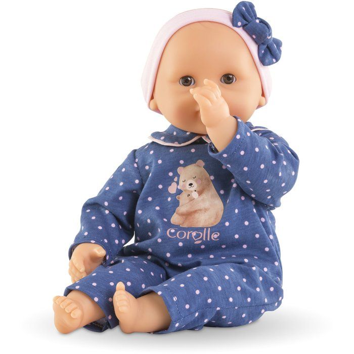 Poupon - COROLLE - Bébé Calin Capucine - Ourson - 30 cm - Des 18 mois