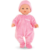 Pyjama Rose et Bonnet - COROLLE - Vetements - Pour Poupon 36cm - Des 2 ans