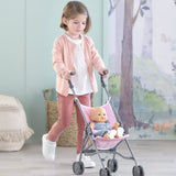 Accessoire poupon - COROLLE - Poussette canne rose pour poupon 30, 36 et 42cm - Des 3 ans