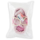 Accessoires poupons - COROLLE - Ensemble Couffin Peluche Rose - pour poupons 36 et 42 cm - des 3 ans