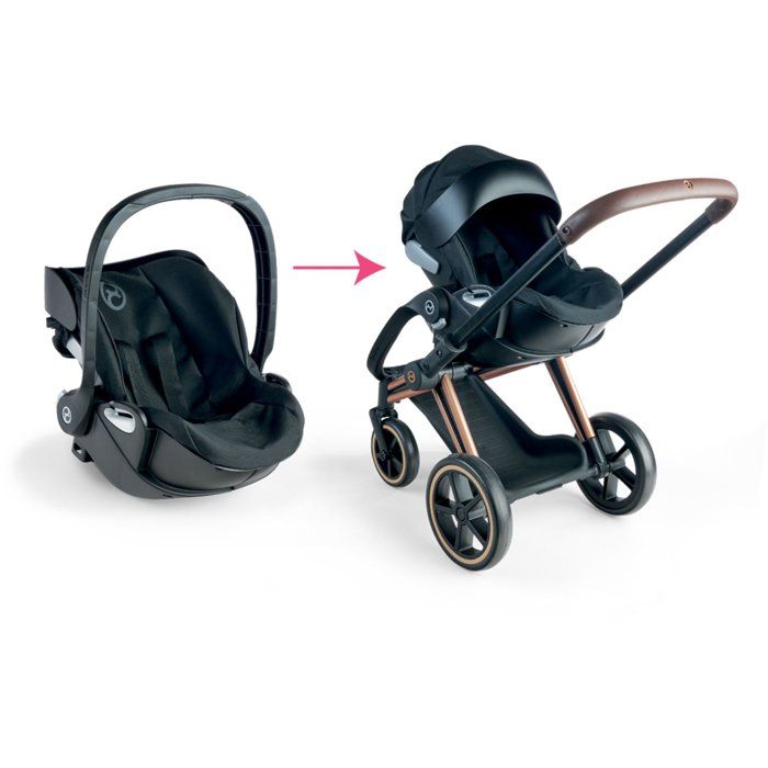 Porte-Poupon 2-en-1 - COROLLE - Cybex Priam - Pour poupons de 36 a 42 cm - Des 3 ans