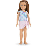 Coffret ZoÈ a la plage - COROLLE GIRLS - PoupÈe mannequin - 5 accessoires - 28 cm - Des 4 ans