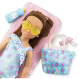 Coffret ZoÈ a la plage - COROLLE GIRLS - PoupÈe mannequin - 5 accessoires - 28 cm - Des 4 ans