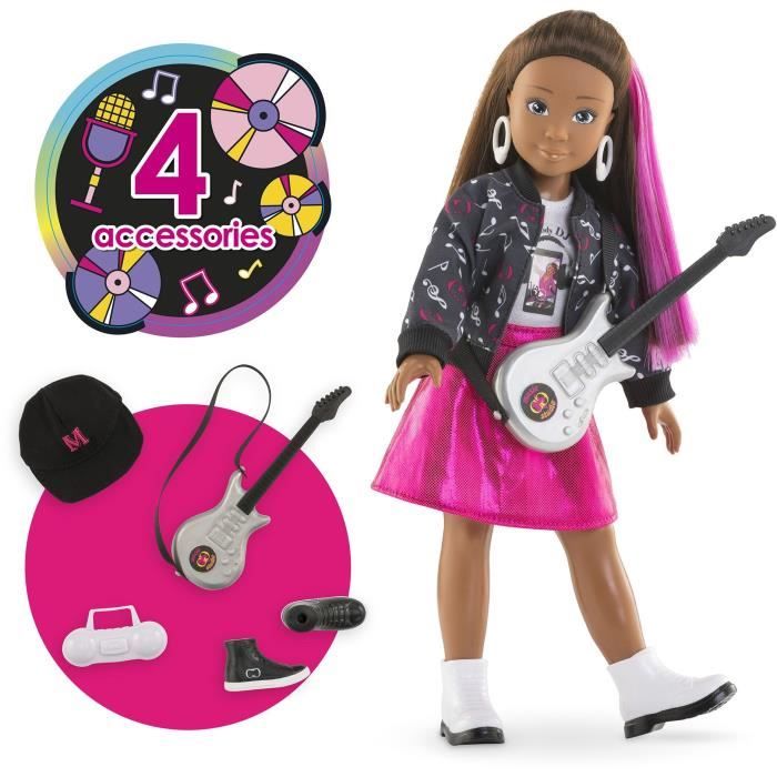 PoupÈe mannequin - COROLLE - Melody Music Studio - 28 cm - 4 accessoires - des 4 ans