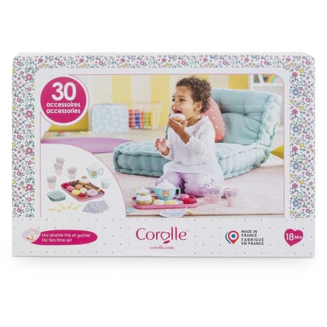 Accessoires poupons - COROLLE - Ma Dinette Thé et Goűter - 30 accessoires - des 18 mois
