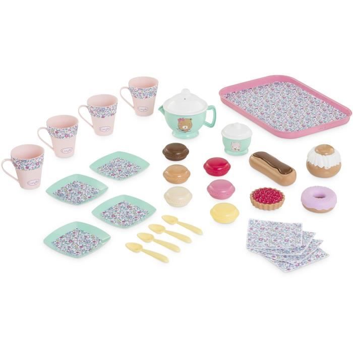Accessoires poupons - COROLLE - Ma Dinette Thé et Goűter - 30 accessoires - des 18 mois