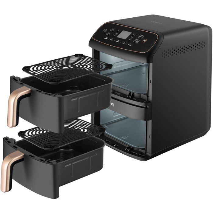 Friteuse sans huile COSORI - Turbo Tower Pro Smart Compact - Capacité 8,6L - 5 programmes - 2630W - Noir