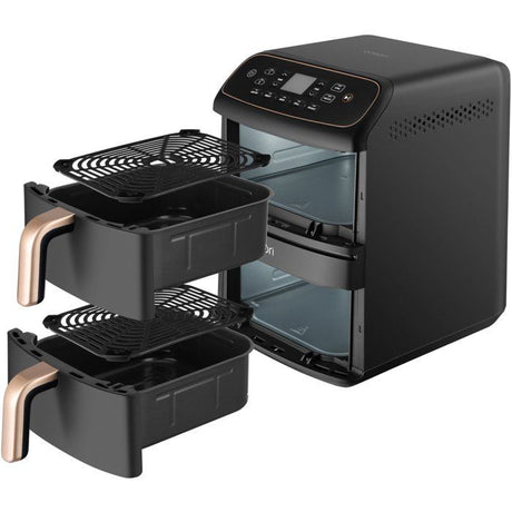 Friteuse sans huile COSORI - Turbo Tower Pro Smart Compact - Capacité 8,6L - 5 programmes - 2630W - Noir