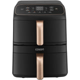 Friteuse sans huile COSORI - Turbo Tower Pro Smart Compact - Capacité 8,6L - 5 programmes - 2630W - Noir