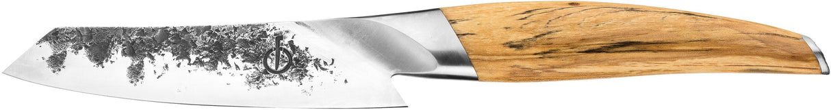 Couteau Santoku - FORGED - KATAI - Acier VG10 - Manche en bois de racine - L 14 cm