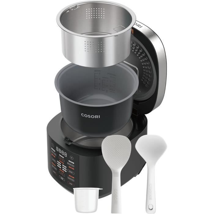 Multicuiseur COSORI - Capacité 5L - 17 programmes de cuisson - Jusqu'a 120°C - 970W