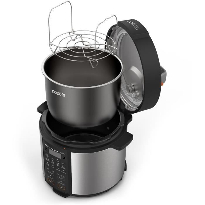 Multicuiseur COSORI - Capacité 5,7L - 12 programmes de cuisson - Jusqu'a 180°C - 1100W
