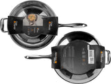 Wok - COSY & TRENDY - CLASSIC - Acier inoxydable - Ø30 cm - Tous feux dont induction