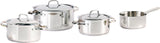 Batterie de cuisine - Tous feux dont induction - COSY & TRENDY-DAILY - Acier inoxydable - 7 pieces