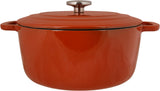 Cocotte avec couvercle - COSY & TRENDY - FONTESTIC - Fonte émaillée- Ø28 cm - 6,15 L - Tous feux dont induction - Rouille