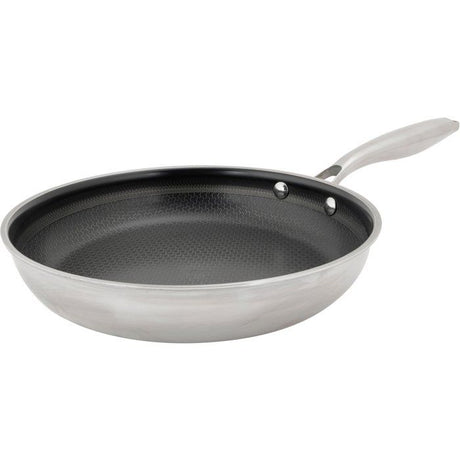 Poele - COSY & TRENDY - HEXAPRO - Acier inoxydable - Ř24 cm - Anti-adhésive - Tous feux dont induction
