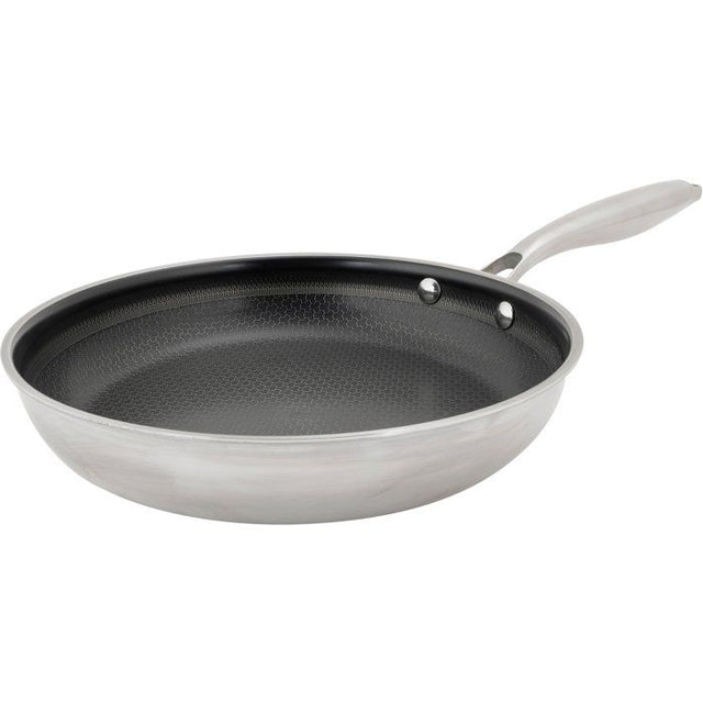 Poele - COSY & TRENDY - HEXAPRO - Acier inoxydable - Ř24 cm - Anti-adhésive - Tous feux dont induction