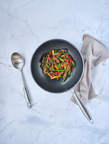 Wok - COSY & TRENDY - HEXAPRO - Acier inoxydable - Ø24 cm - Anti-adhésive - Tous feux dont induction