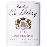 Ch‚teau Cos Labory 2013 Saint-Estephe - Vin rouge de Bordeaux