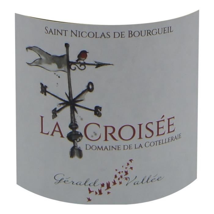 Domaine de la Cotelleraie Cuvée La Croisée 2023 Saint Nicolas de Bougeuil - Vin rouge de Loire - Bio