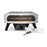 Four a pizza gaz - COZZE - 17 - 90432 - 8 KW - 60,5 x 60,5 x 30,5 cm - Jusqu'a 450°C - Thermometre inclus