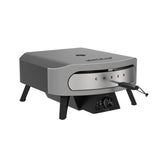 Four a pizza gaz - COZZE - 17 - 90432 - 8 KW - 60,5 x 60,5 x 30,5 cm - Jusqu'a 450°C - Thermometre inclus