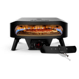 Four a pizza gaz - COZZE - 17 - Pierre rotative - Thermometre - 8 kW - Jusqu'a 610 °C  - Bouton led