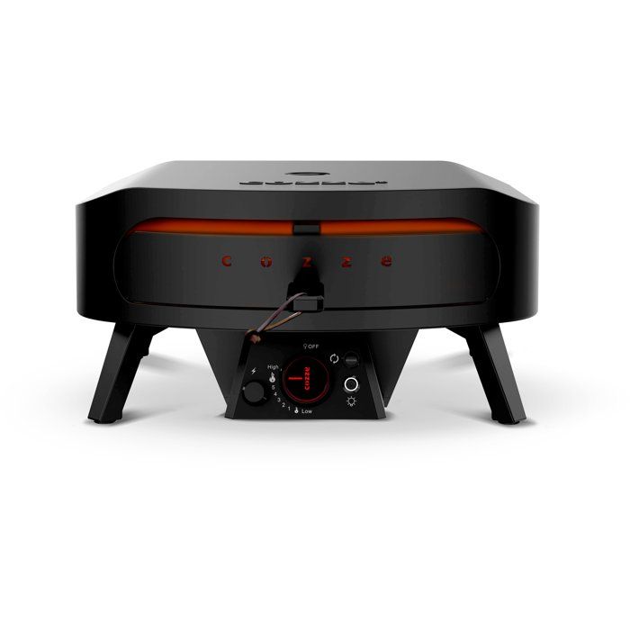 Four a pizza gaz - COZZE - 17 - Pierre rotative - Thermometre - 8 kW - Jusqu'a 610 °C  - Bouton led