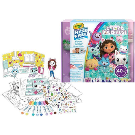 Malette d'activités coloriage - CRAYOLA -  Color Wonder - La Maison de Poupée de Gabby - Des 3 ans