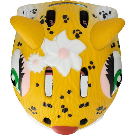 Casque Vélo - CRAZY SAFETY - Léopard - Taille S (49-55cm)