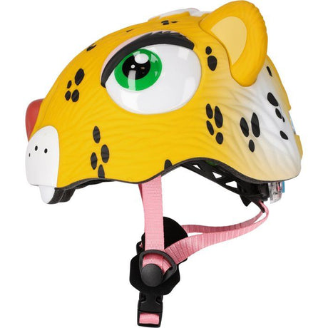 Casque Vélo - CRAZY SAFETY - Léopard - Taille S (49-55cm)