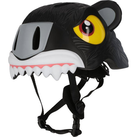 Casque Vélo - CRAZY SAFETY - Panthere - Taille S (49-55cm)