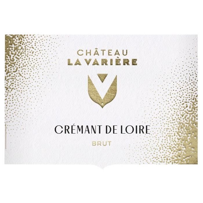 Château la Variere Crémant de Loire Brut - Vin blanc de la Loire