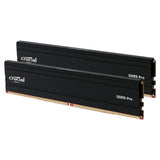 Mémoire RAM - CRUCIAL - DDR5 PRO - Kit 48 Go (2 x 24 Go) - 5600 MT/s - UDIMM - CL46 - CP2K24G56C46U5