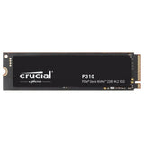 CRUCIAL - P310 - SSD interne - 4 To - PCIe Gen4 NVMe M.2 - Vitesse lecture Jusqu'a 7100 Mo/s - CT4000P310SSD8