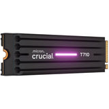 CRUCIAL - SSD interne - T710 - 4 To - avec dissipateur - PCIe Gen5 NVMe M.2