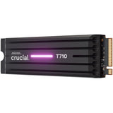 CRUCIAL - SSD interne - T710 - 4 To - avec dissipateur - PCIe Gen5 NVMe M.2