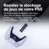 CRUCIAL - P310 - SSD interne - 4 To - PCIe Gen4 NVMe M.2 - Avec dissipateur - Vitesse lecture Jusqu'a 7100 Mo/s - CT4000P310SSD5