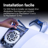 CRUCIAL - P310 - SSD interne - 4 To - PCIe Gen4 NVMe M.2 - Avec dissipateur - Vitesse lecture Jusqu'a 7100 Mo/s - CT4000P310SSD5