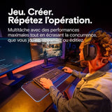Mémoire gamer - CRUCIAL Pro OC - CP16G64C32U5B - 16 Go DDR5-6400 UDIMM - CL32 avec dissipateur thermique - Noir