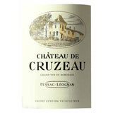 Magnum Château de Cruzeau 2021 Pessac Léognan - Vin Rouge de Bordeaux