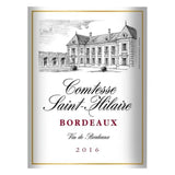 Magnum Comtesse Saint-Hilaire 2016 Bordeaux - Vin rouge de Bordeaux