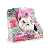 Peluche Squishy Hair'iffic  a coiffer et décorer avec spray électronique, feutres, - Airbrush Plush -AIR 040- aléatoire Canal Toys