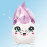 Peluche Squishy Hair'iffic  a coiffer et décorer avec spray électronique, feutres, - Airbrush Plush -AIR 040- aléatoire Canal Toys