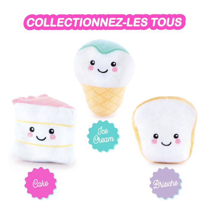Canal Toys - Airbrush Plush - Mini peluche Food'tastic a décorer avec feutres parfumés et pochoirs - AIR 071