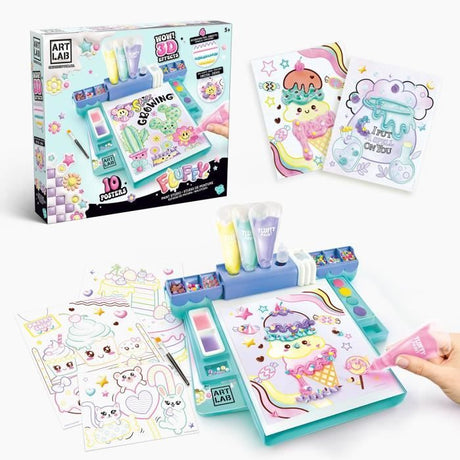 Studio de Peinture Fluffy Paint - Art Lab - ART 017 Canal Toys