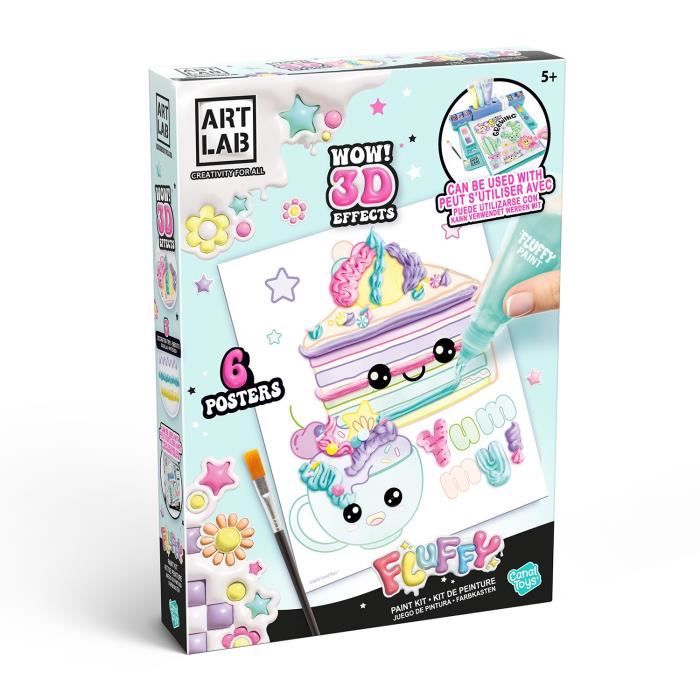 Canal Toys - Art Lab - Kit de Peinture Fluffy Paint - ART 019