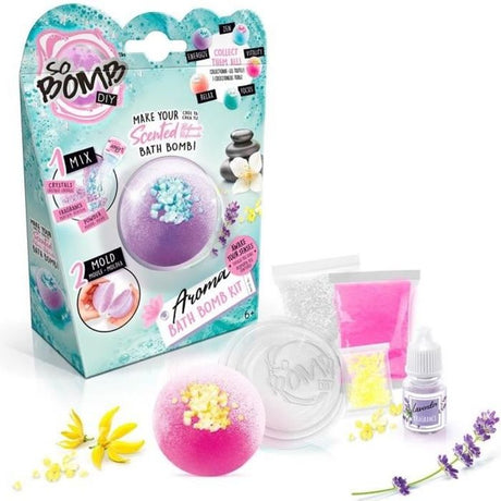 Kit pour bombe de bain effervescente - CANAL TOYS - So DIY - Aromathérapie - Bleu - Enfant - BBD 038