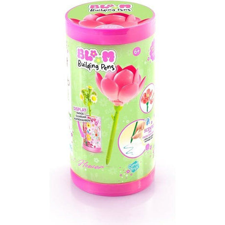 Canal Toys – BLOOM – Stylo Fleur a Construire – Encre pailletée et parfumée – 6 fleurs a collectionner – BLM 001