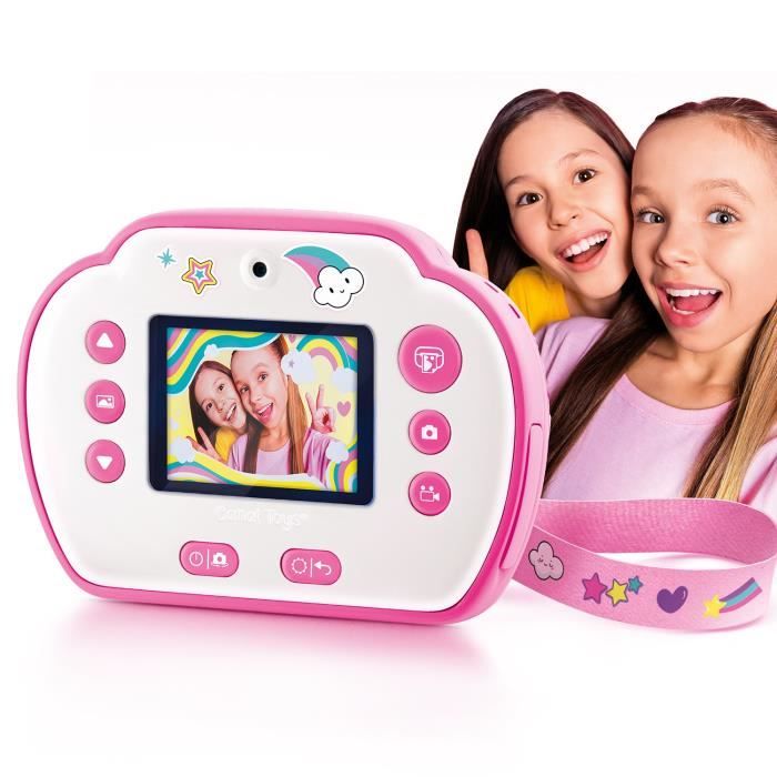 PHOTO CREATOR - Appareil Photo a impression instantanée Junior - Theme Licorne - CLK 013 - Canal Toys